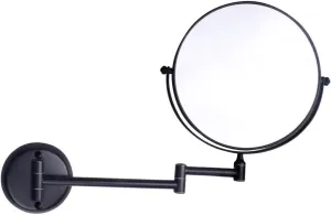 Wall Mounted Makeup Mirrors Magnifying Extend Sturdy Double Sided Adjustable Cosmetic Mirror Bathroom Shaving Vanity Mirror (Color : 7X, Size : 8inch)