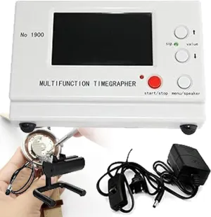 Watch Tester, Watch Timing Machine,Multi-Function Chronograph and Calibration Tool for Mechanical Watch Manufacturers to Perform Precision Calibration and Testing