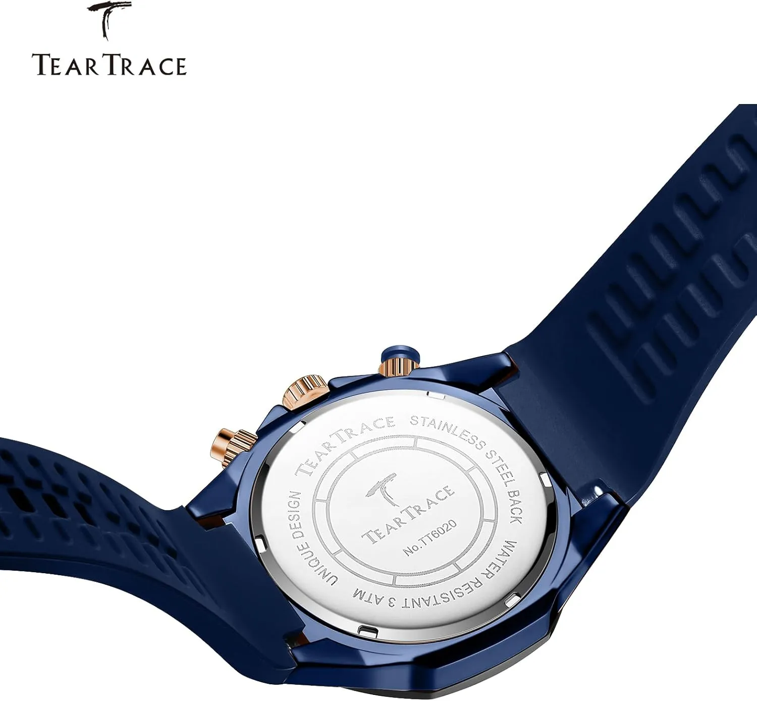 Watches for Men Luxury Chronograph 3ATM Waterproof Quartz Sport Wrist Watches Multifunctional with Silicone Strap Casual Work Mens Watches