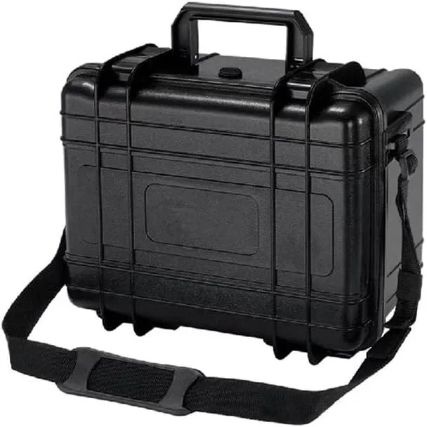 Waterproof Case with shoulder strap support X6100, ICOM 705, KX2, KX3 car radio with Panel integration Black