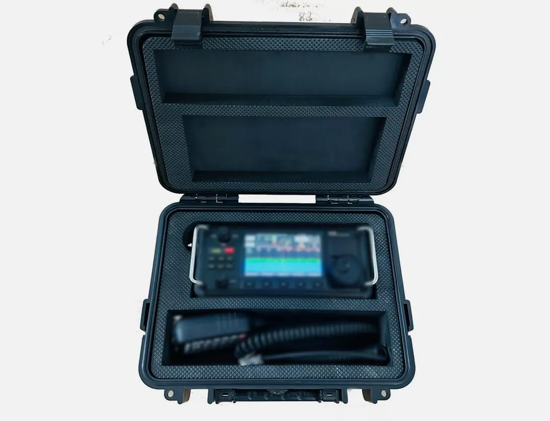 Waterproof Dust Proof Portable Box w/Customizable Foam Hard Case for XIEGU X6200 Custom Case IP67 (for X6200)