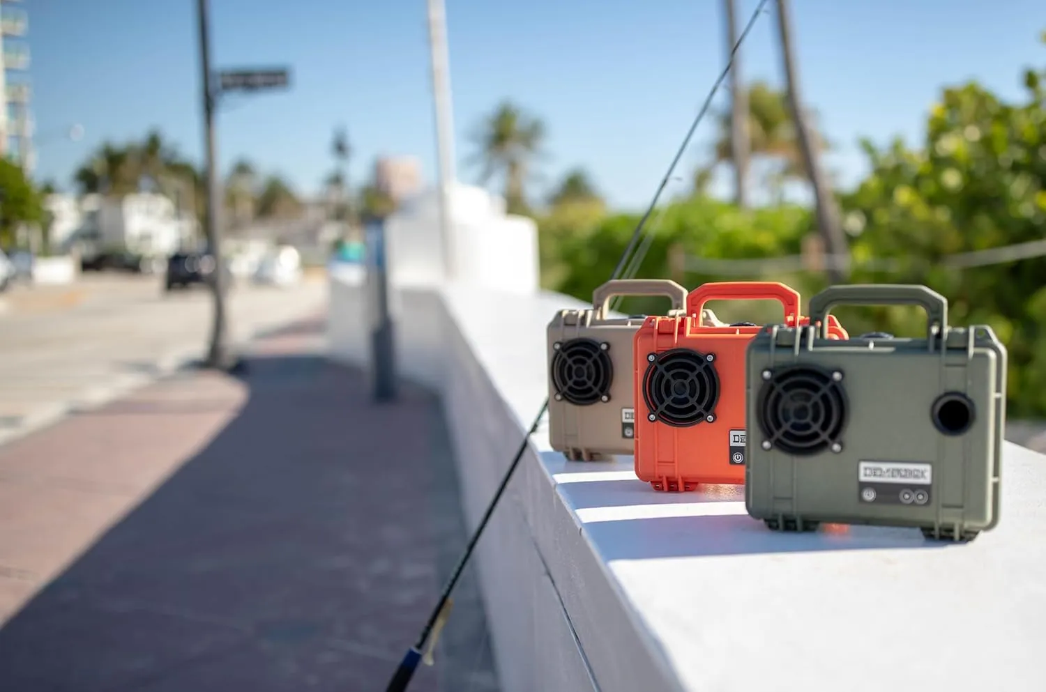 Waterproof, Portable, and Rugged Outdoor Bluetooth Speakers. Loud Sound, 40  hr Battery Life, Dry Box   USB Charging, Multi-Pairing Party Mode. Built to Last   Fully Serviceable (Orange DB1)