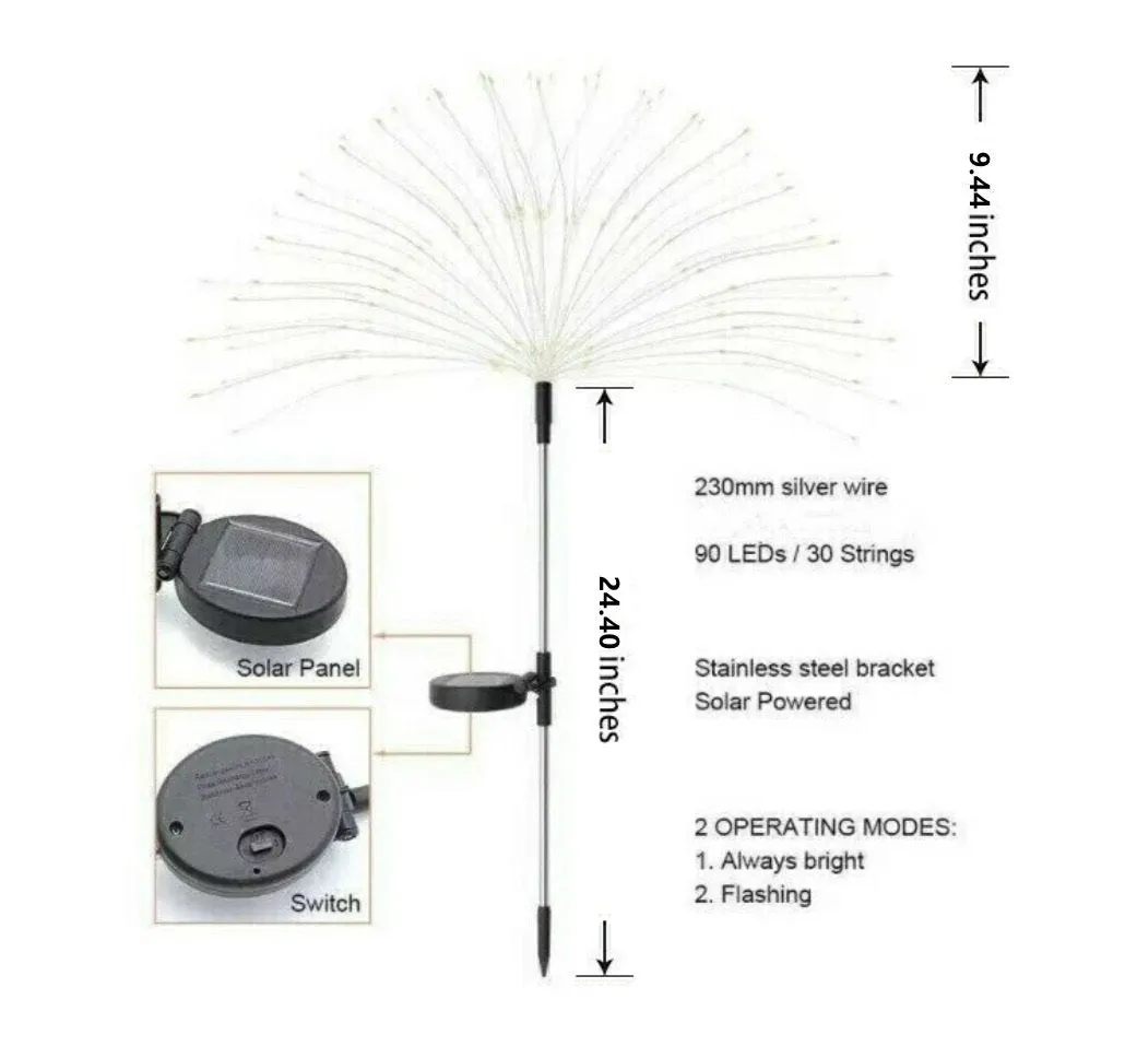 Waterproof  Solar Garden Lamp