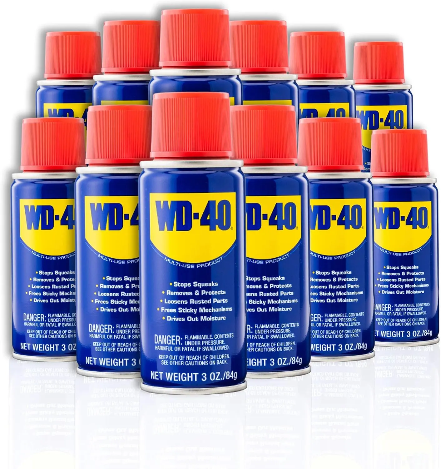 WD-40 Multi-Use Product, 3 OZ [12-Pack]