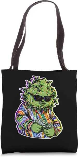 Weed Blunt shirt, 420 Blunt Lean Gas Money Rap hip-hop smoke Tote Bag