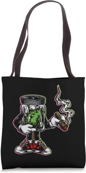 Weed Blunt shirt, 420 Blunt Lean Gas Money Rap hip-hop smoke Tote Bag