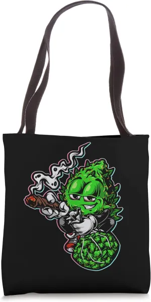 Weed Blunt shirt, 420 Blunt Lean Gas Money Rap hip-hop smoke Tote Bag