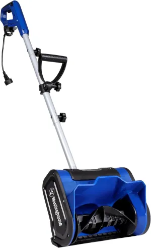Westinghouse WSnow11S Corded Snow Shovel, 11-inches Wide, Electric Snow Shovel with 20ft Throwing Distance, Plows 300lbs/min