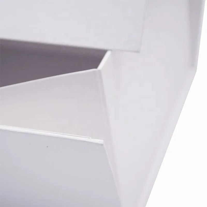White Folding Boxes Electronic Product Special Paper Hot Stamping Packaging Gift Box