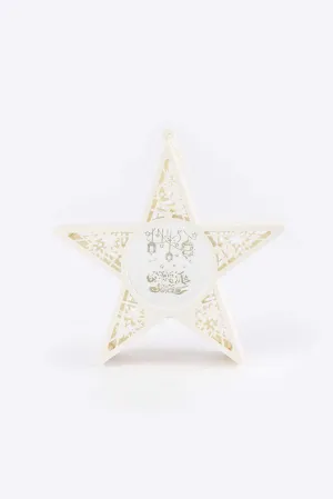 White Star LED Ornament Light