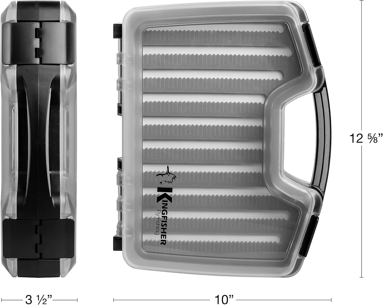 WL05D-B Double-Face Waterproof Boat Box, Black, Foam D
