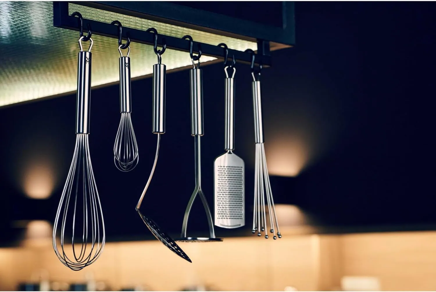 WMF Profi Plus Whisk - 27 cm, Stainless Steel Balls, Cromargan Stainless Steel, Partially Matte