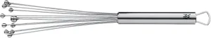 WMF Profi Plus Whisk - 27 cm, Stainless Steel Balls, Cromargan Stainless Steel, Partially Matte