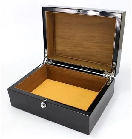 Wooden Watch Box Jewelry Box Box Storage Box Jewelry Box Jewelry Display Box (D As shown)