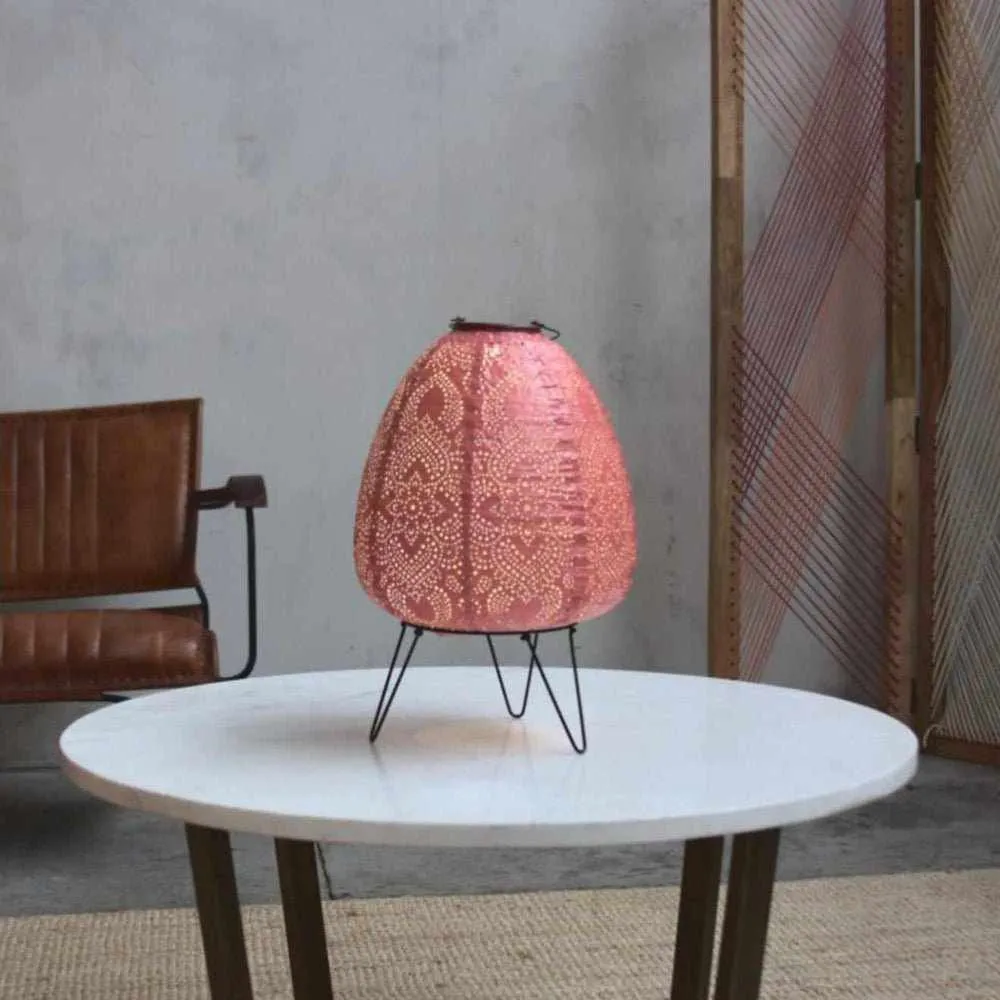 x12 Solar Lantern Pumpkins & Dome