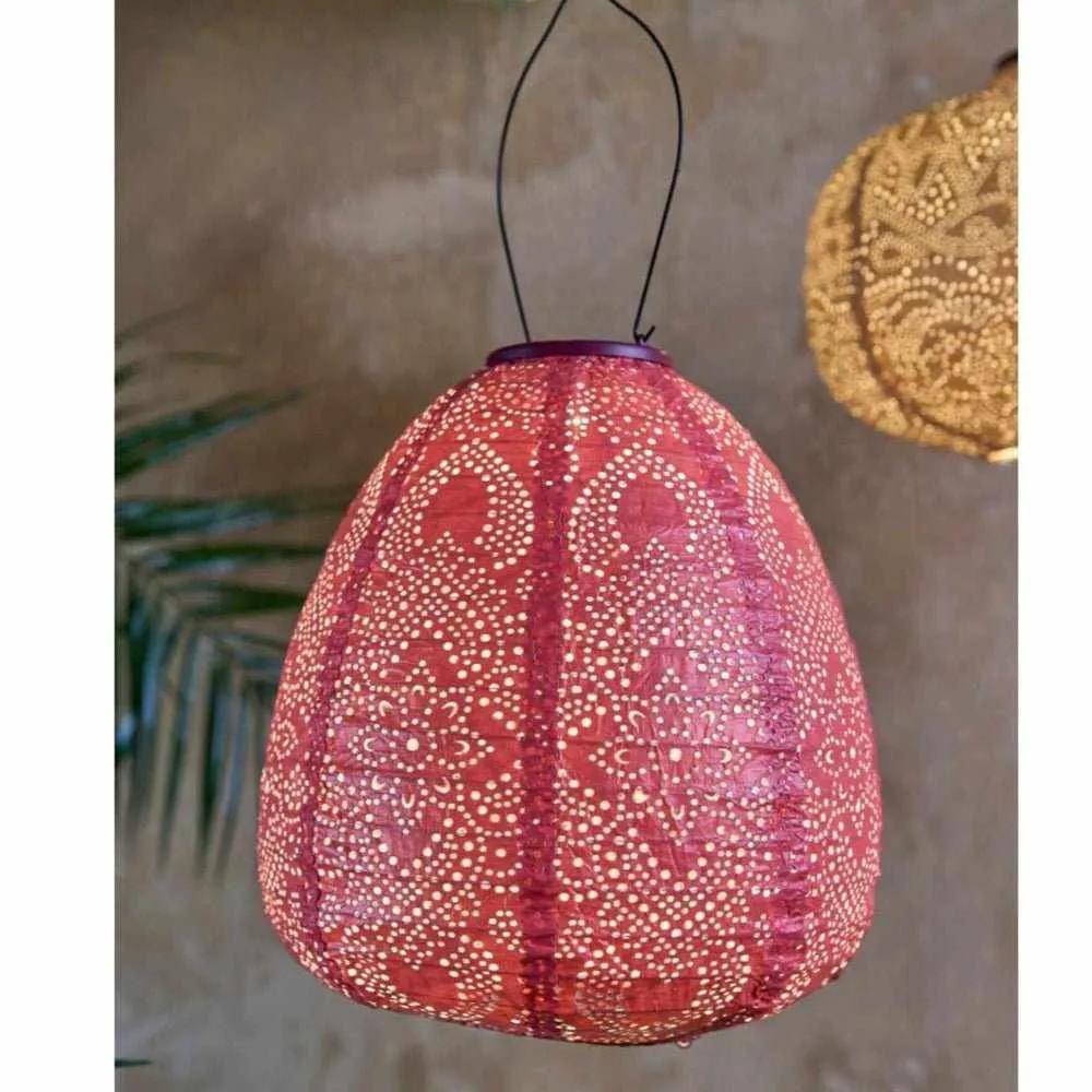 x12 Solar Lantern Pumpkins & Dome
