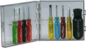 Xcelite PS88N Tool Set, 9Pc, Mini Screwdriver