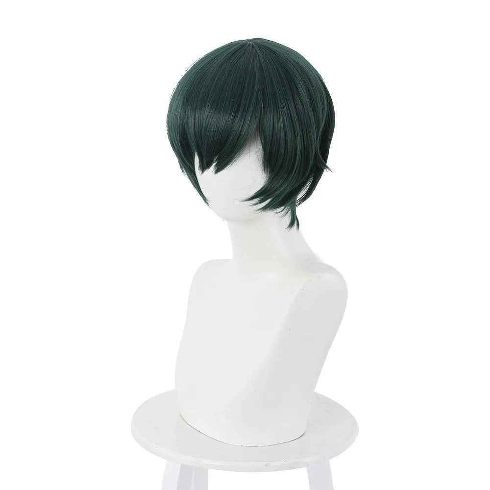XiongXiongLe Anime Wig Cosplay JJK Mai Zenin Black Multi-color Costume Hair Replacement Wigs for Adult Party Halloween Christmas