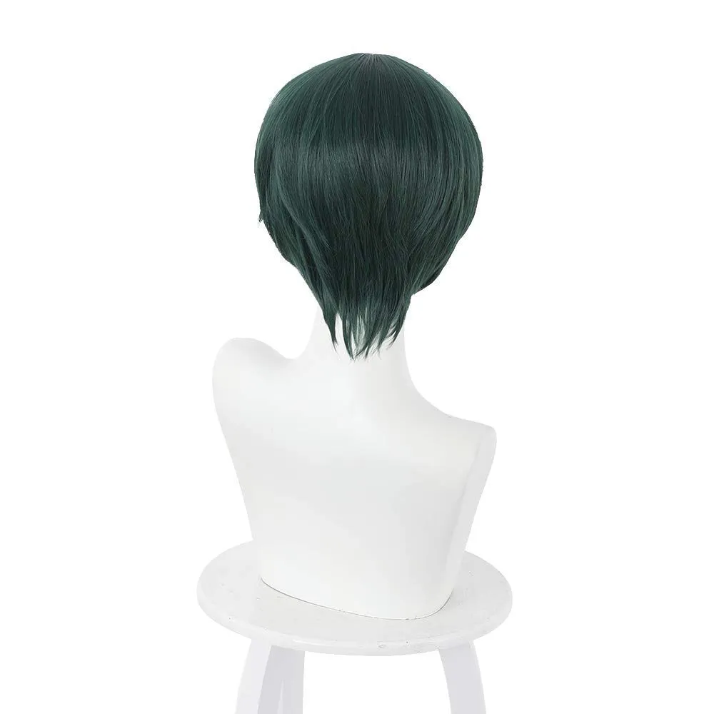 XiongXiongLe Anime Wig Cosplay JJK Mai Zenin Black Multi-color Costume Hair Replacement Wigs for Adult Party Halloween Christmas