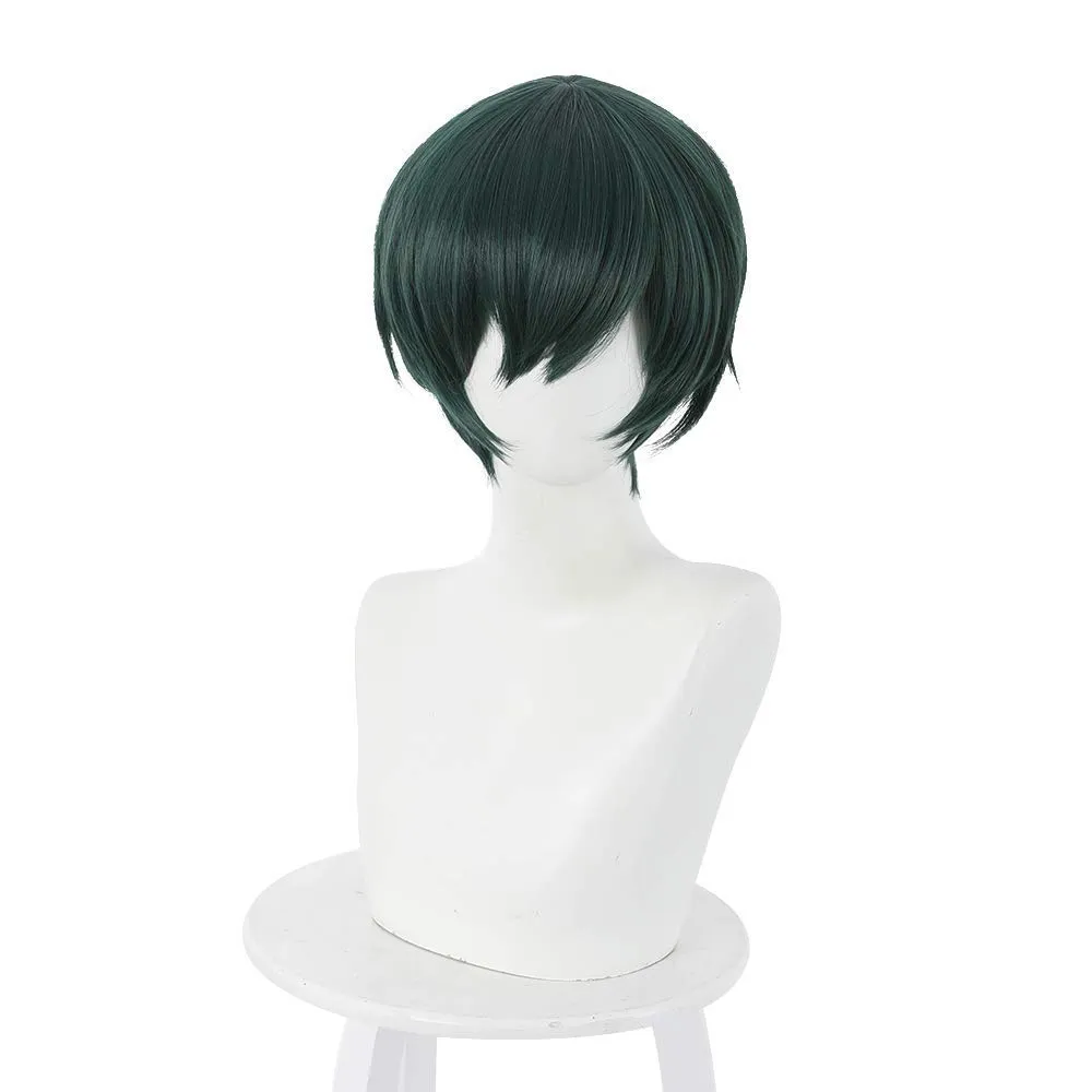 XiongXiongLe Anime Wig Cosplay JJK Mai Zenin Black Multi-color Costume Hair Replacement Wigs for Adult Party Halloween Christmas
