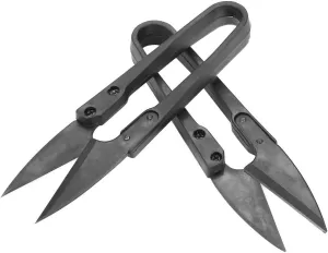 Yarn Scissors, Sewing Scissors 12 Pcs Pack Black Small Yarn Scissors Thread Scissors Sewing Scissors for Household Use