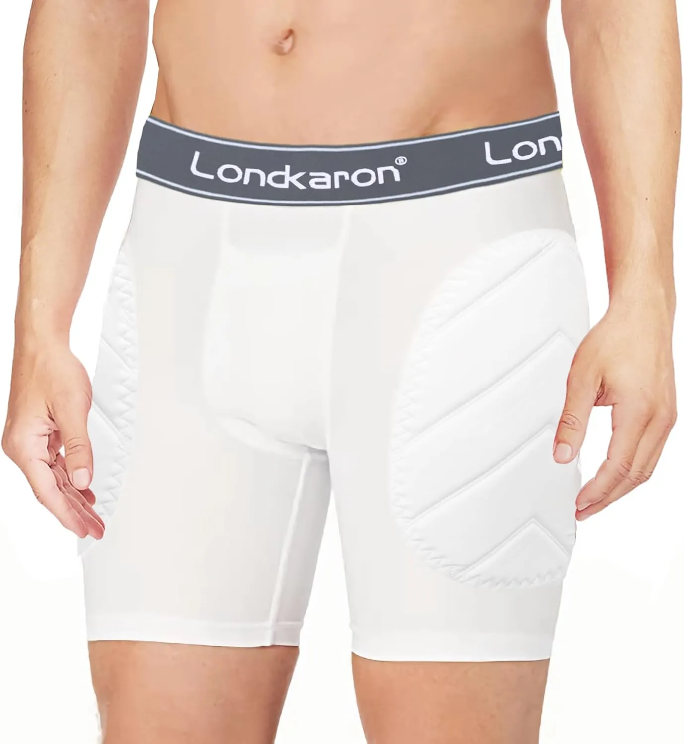 Youth Boys Padded Sliding Shorts with Soft Protective Cup for Baseball & Football