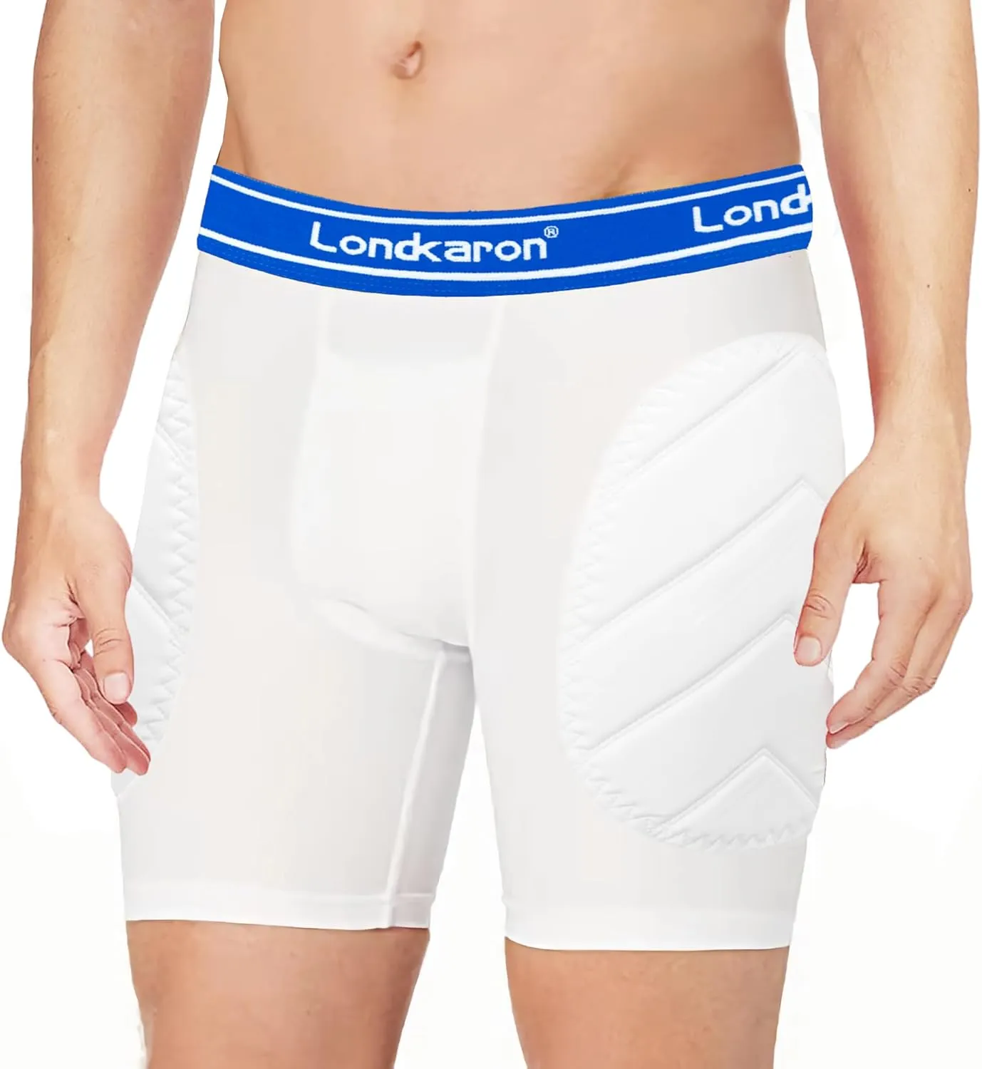 Youth Boys Padded Sliding Shorts with Soft Protective Cup for Baseball & Football
