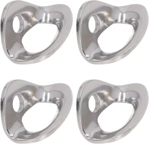 ZJchao Climbing Wall Holds, Climbing Anchors Stainless Steel with 10Pcs Hanger for Cave Exploration Engineering