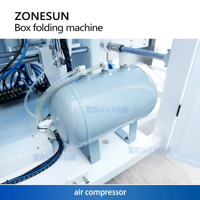 ZONESUN ZS-CSPM4 Fully Automatic Aircraft Box Folding Machine Carton Packaging Equipment