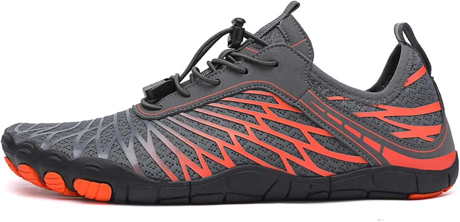 Zureto Grounding Shoes, Grounding Shoes with Copper, Hike Barefoot Footwear Waterproof Trail Running Women Mens