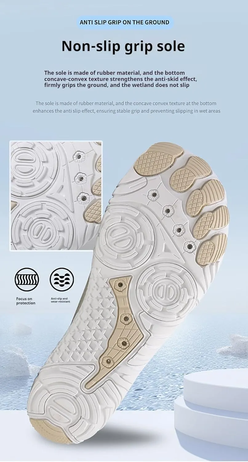 Zureto Grounding Shoes, Grounding Shoes with Copper, Hike Barefoot Footwear Waterproof Trail Running Women Mens