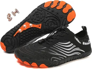 Zureto Grounding Shoes, Grounding Shoes with Copper, Hike Barefoot Footwear Waterproof Trail Running Women Mens